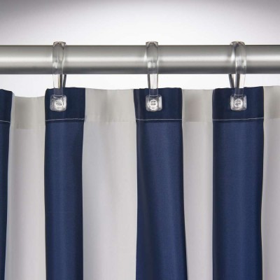 Linje 180x200 blue κουρτίνα μπάνιου υφασμάτινη Sealskin