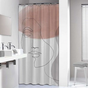 Made 180x200 multi κουρτίνα μπάνιου υφασμάτινη Sealskin