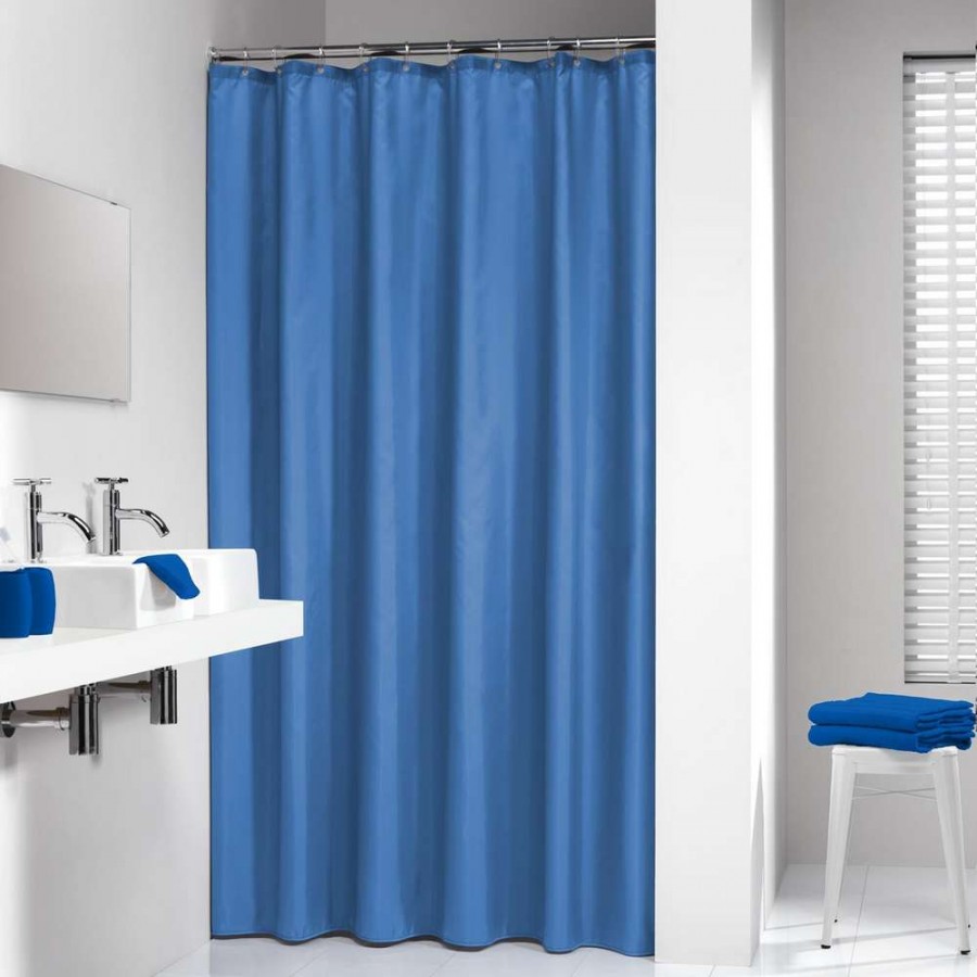 Madeira 180x200 blue κουρτίνα μπάνιου υφασμάτινη Sealskin Madeira 180x200 blue κουρτίνα μπάνιου υφασμάτινη Sealskin