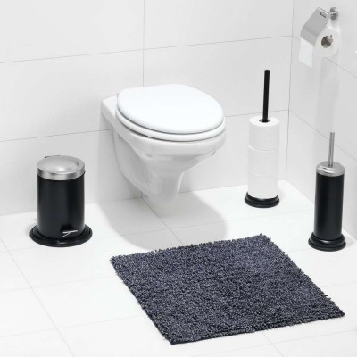 Misto 60x60 black πατάκι μπάνιου Sealskin