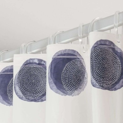Mood 180x200 blue κουρτίνα μπάνιου πλαστική Sealskin