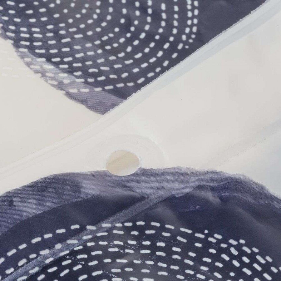 Mood 180x200 blue κουρτίνα μπάνιου πλαστική Sealskin