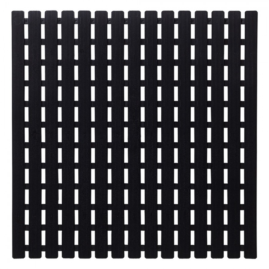 Nora Αντιολισθητικό Πατάκι 54x54cm Black Sealskin