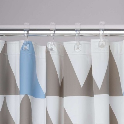 Nordic 180x200 light blue κουρτίνα μπάνιου πλαστική Sealskin
