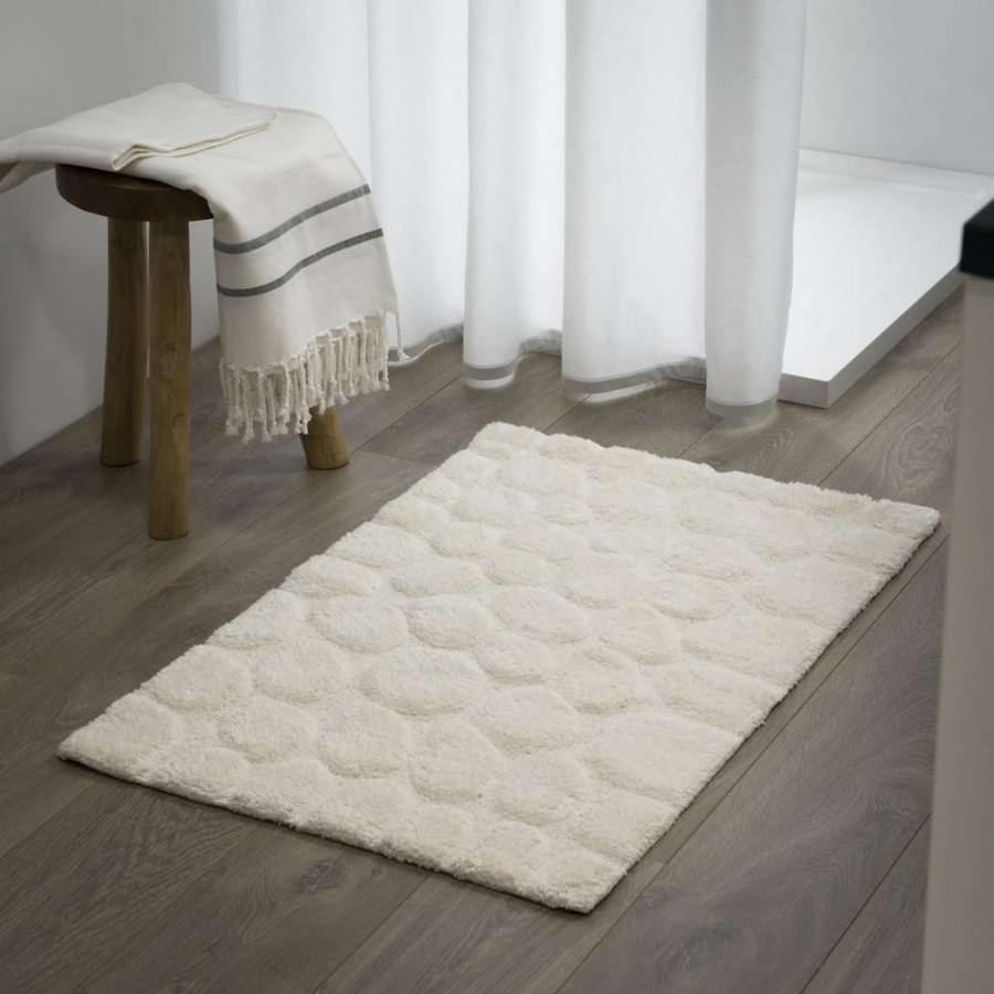 Pebbles 60x90 ivory πατάκι μπάνιου Sealskin Pebbles 60x90 ivory πατάκι μπάνιου Sealskin