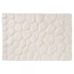Pebbles 60x90 ivory πατάκι μπάνιου Sealskin
