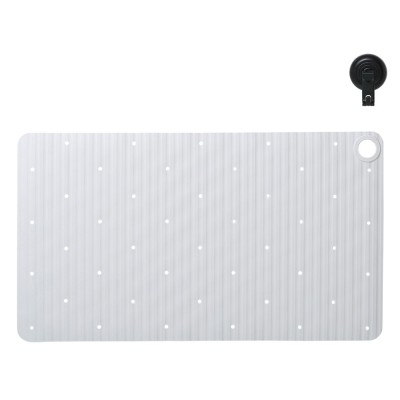 Ribb Αντιολισθητικό Πατάκι 40x70cm White with Black Hook Sealskin