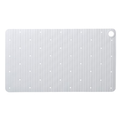 Ribb Αντιολισθητικό Πατάκι 40x70cm White with Black Hook Sealskin