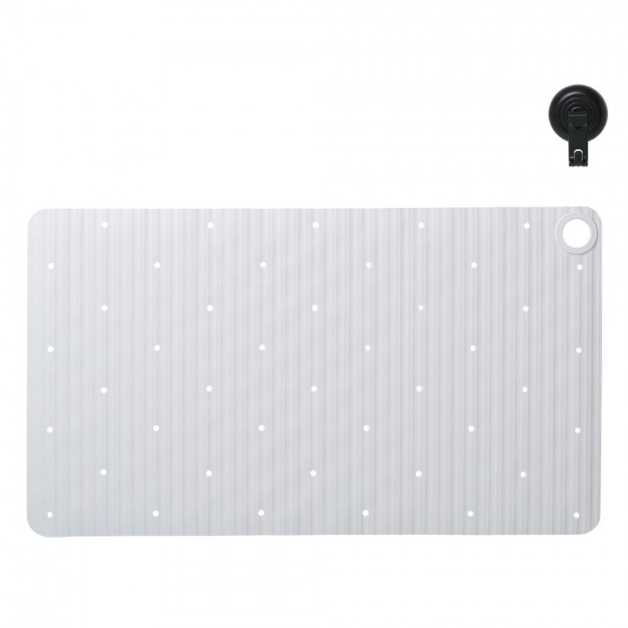 Ribb Αντιολισθητικό Πατάκι 40x70cm White with Black Hook Sealskin