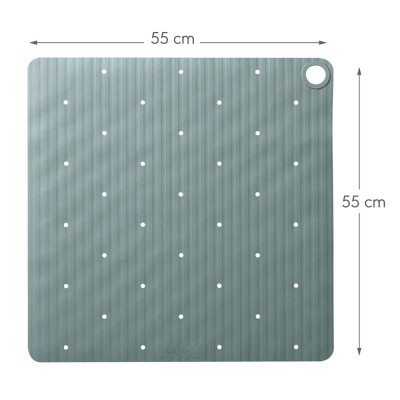 Ribb Αντιολισθητικό Πατάκι 55x55cm Green with Black Hook Sealskin
