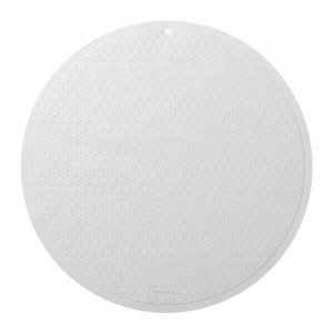 Rubelle Αντιολισθητικό Πατάκι Φ55cm White Sealskin