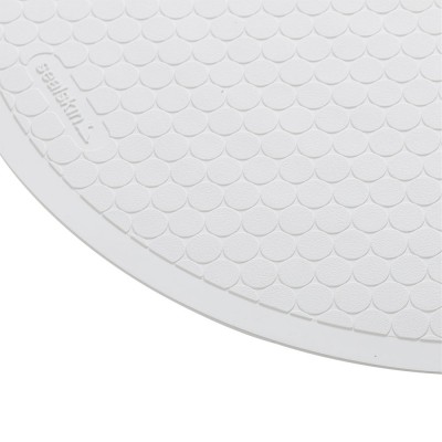 Rubelle Αντιολισθητικό Πατάκι Φ55cm White Sealskin