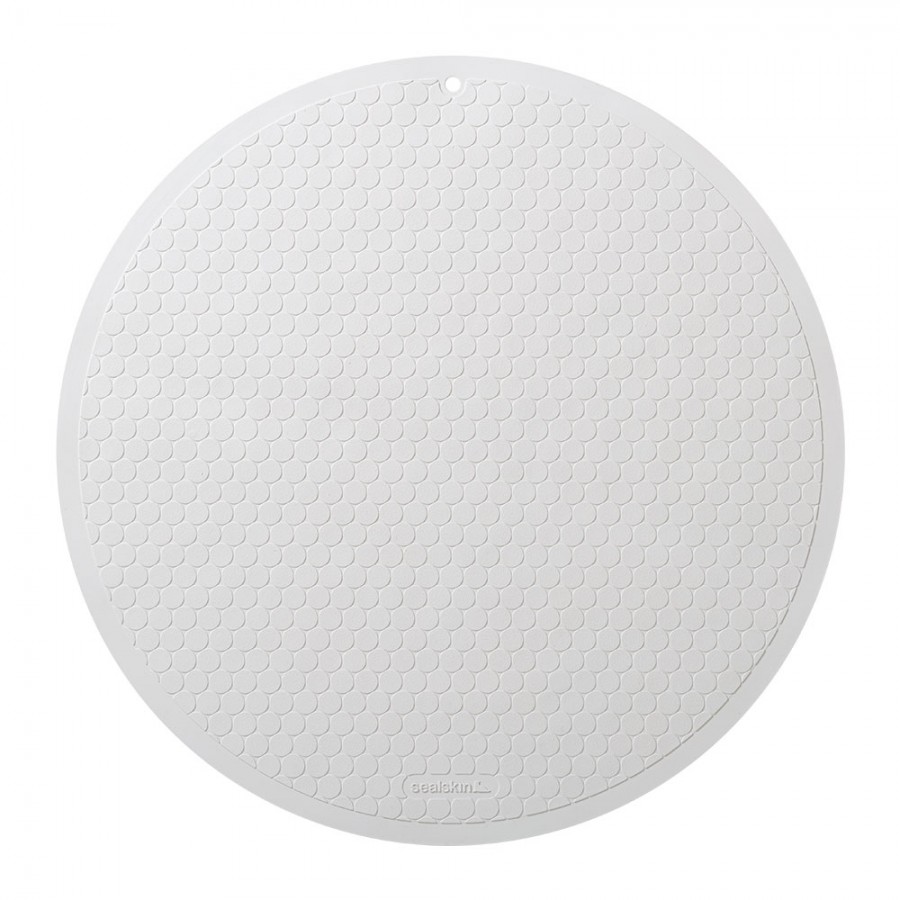 Rubelle Αντιολισθητικό Πατάκι Φ55cm White Sealskin