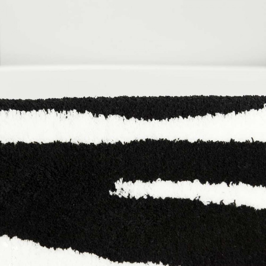 Safari 50x60 black πατάκι λεκάνης Sealskin