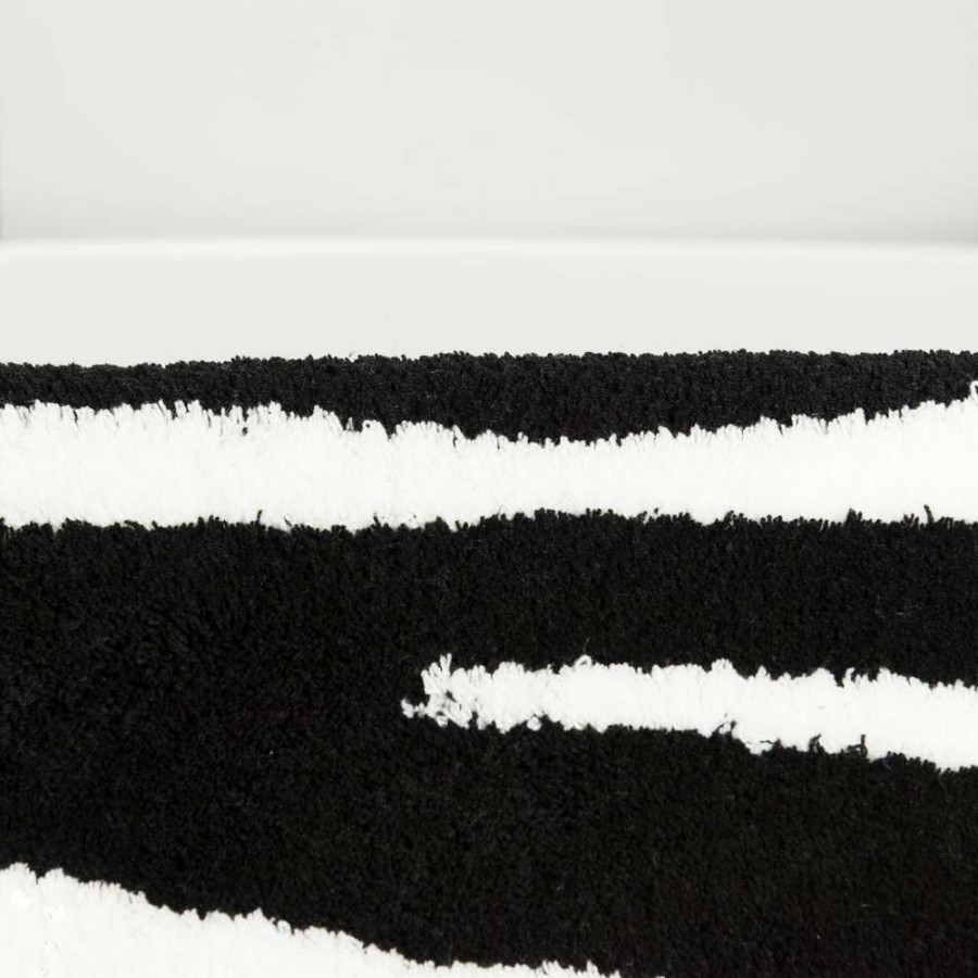 Safari 60x90 black πατάκι μπάνιου Sealskin
