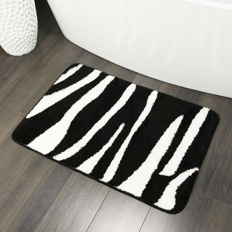 Safari 60x90 black πατάκι μπάνιου Sealskin