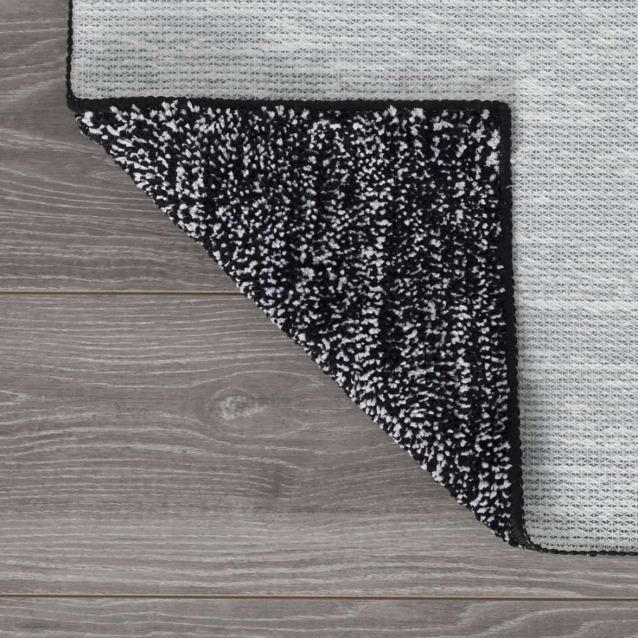 Speckles 45x50 black πατάκι λεκάνης Sealskin
