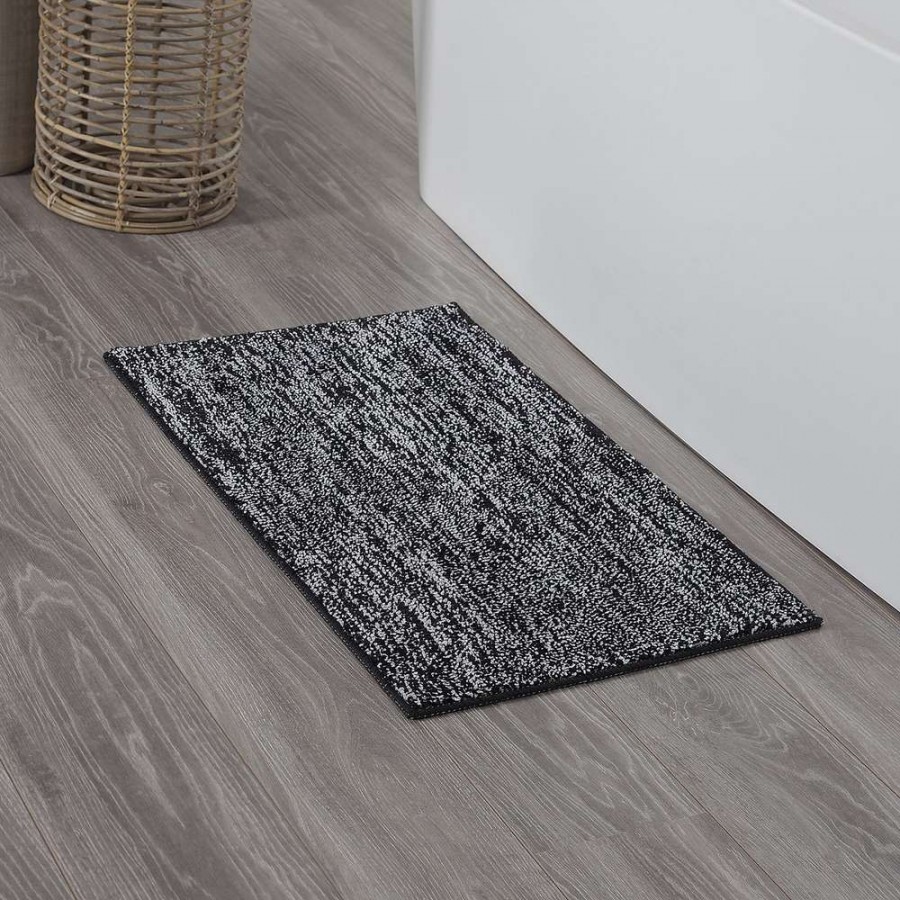 Speckles 50X80 Black Πατάκι Μπάνιου Sealskin
