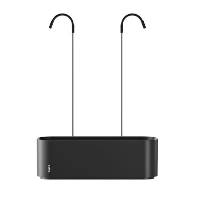2-Store Ράφι κρεμαστό για Βρύση Ντους 25 cm Black Tiger