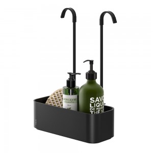 2-Store Ράφι κρεμαστό για Βρύση Ντους 25 cm Black Tiger