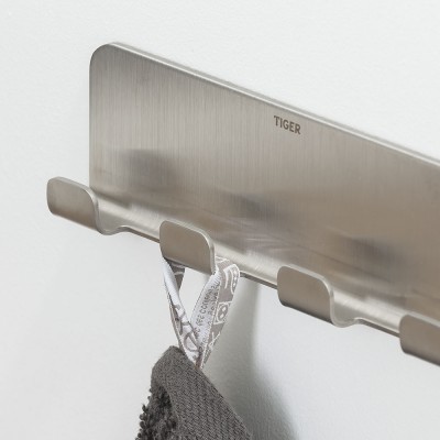 Colar Άγκιστρο Τετραπλό Brushed stainless steel Tiger