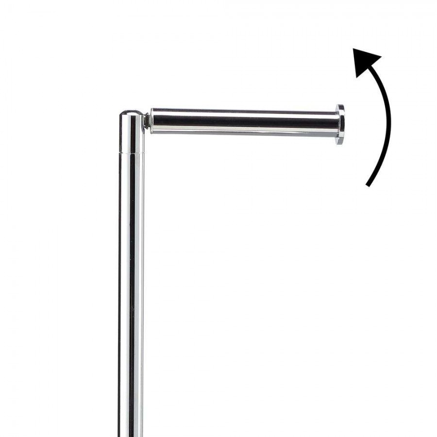 Tube 3rd version chrome σταντ χαρτιού υγείας + πιγκάλ Sealskin