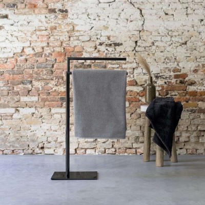 Tube black κρεμάστρα επιδαπέδια 2 θέσεων Sealskin