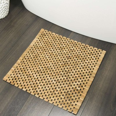 Woodblock 60x60 teak πατάκι μπάνιου Sealskin