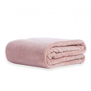 Κουβερτα Fleece Υπερδιπλη Cosy Pink