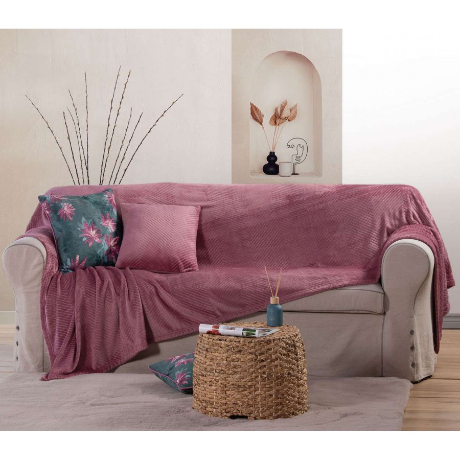 Ριχταρι Διθεσιου Καναπε Dakari 180X250 Mauve