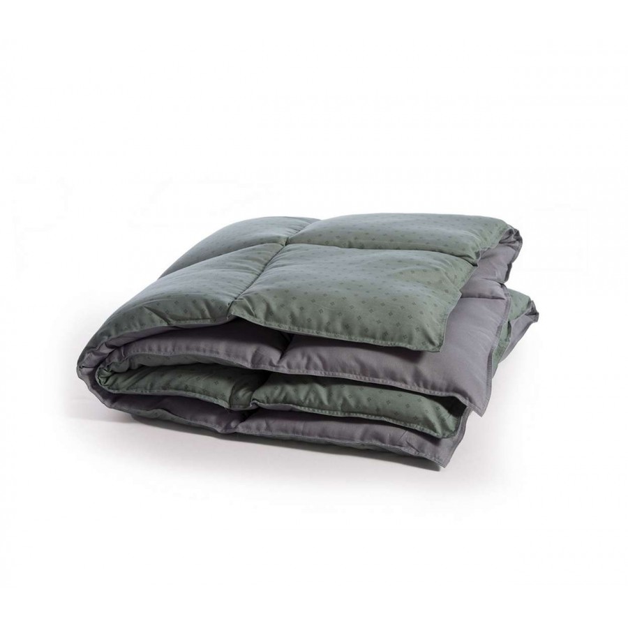 Παπλωμα Mono Bicolor-24 160X220 Green/Grey