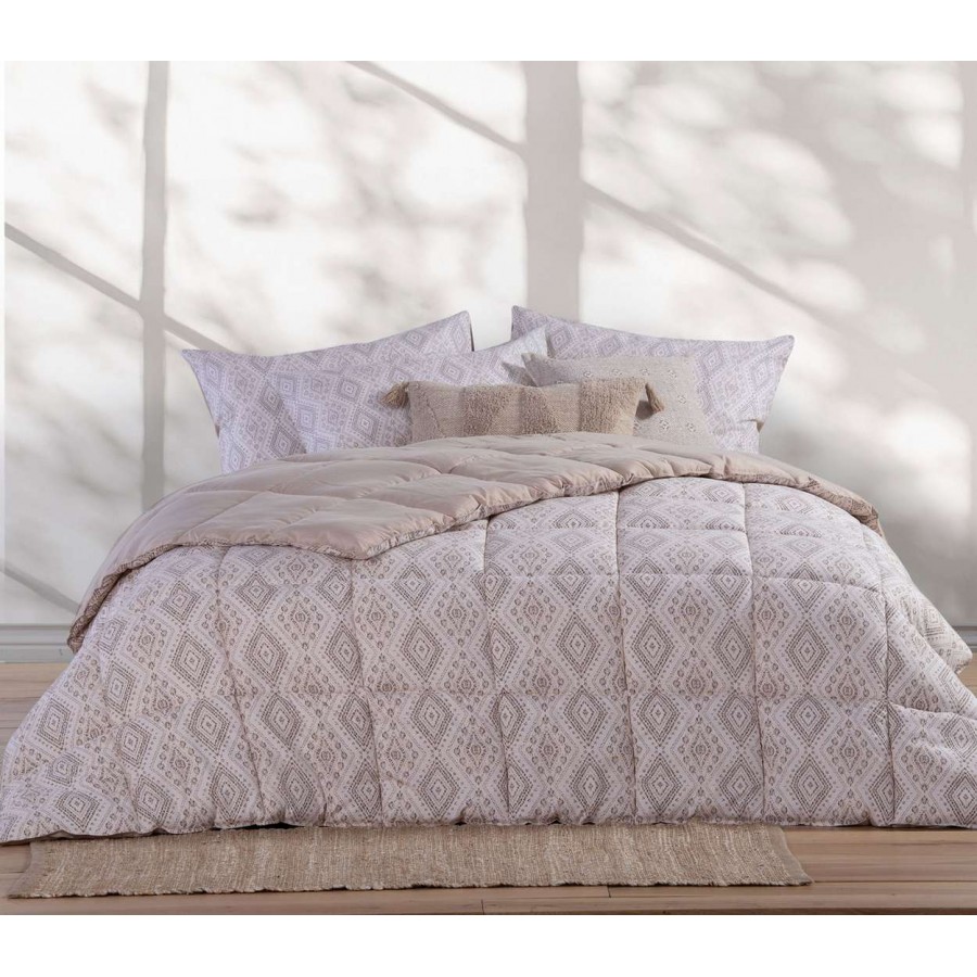 Παπλωμα Υπερδιπλο Shreder 240X220 Ecru