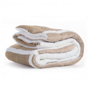 Κουβερτοπαπλωμα Μονο Versan 160Χ220 Beige