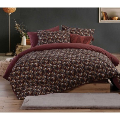 Σετ Σεντονια King Size Stream 270X260 Bordo