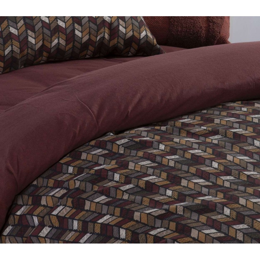 Σετ Σεντονια King Size Stream 270X260 Bordo