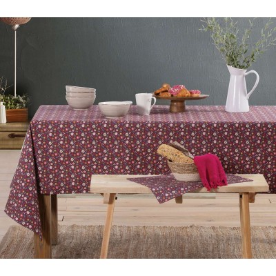 Αλεκιαστο Τραπεζομαντηλο Livingry 140Χ240 Berry