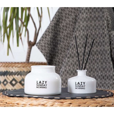 Αρωματικο Κερι Lazy Sunday Morning 425Gr White Αρωματικο Κερι Lazy Sunday Morning 425Gr White