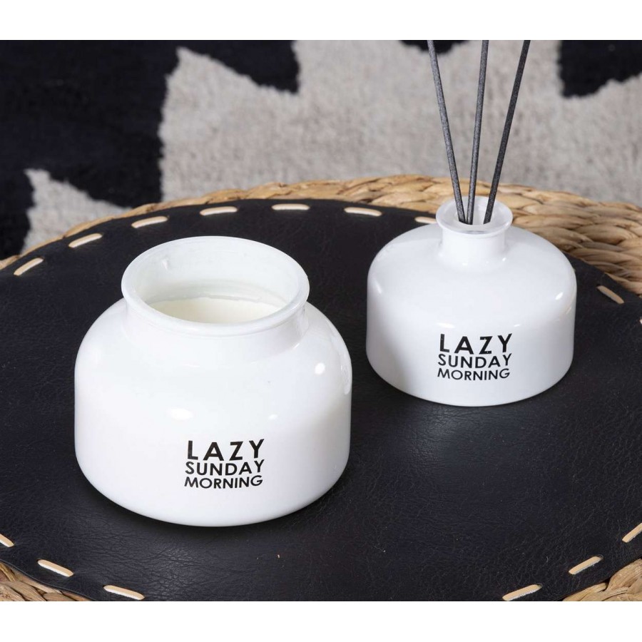 Αρωματικο Κερι Lazy Sunday Morning 425Gr White Αρωματικο Κερι Lazy Sunday Morning 425Gr White