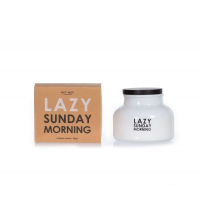 Αρωματικο Κερι Lazy Sunday Morning 425Gr White Αρωματικο Κερι Lazy Sunday Morning 425Gr White