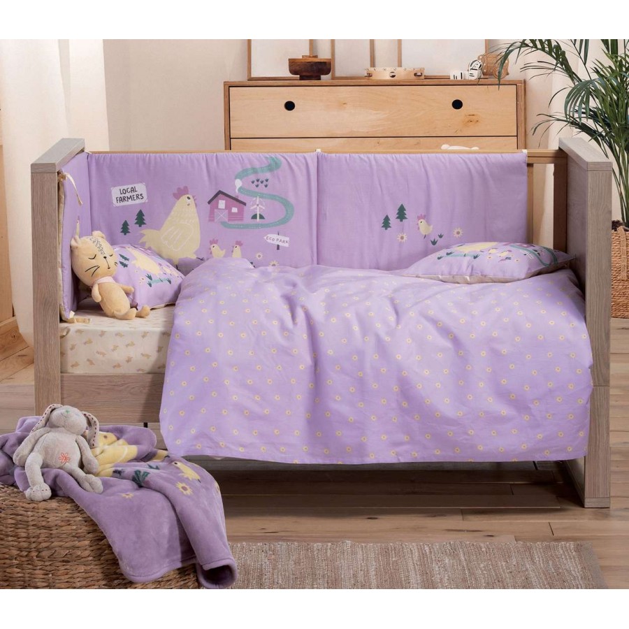 Βρεφικο Παπλωμα Piu Piu 110Χ140 Lilac Βρεφικο Παπλωμα Piu Piu 110Χ140 Lilac