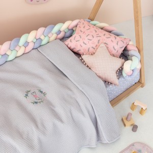 Κουβέρτα Πικέ Αγκαλιάς Baby Blankets 80X110 CANDY LILAC