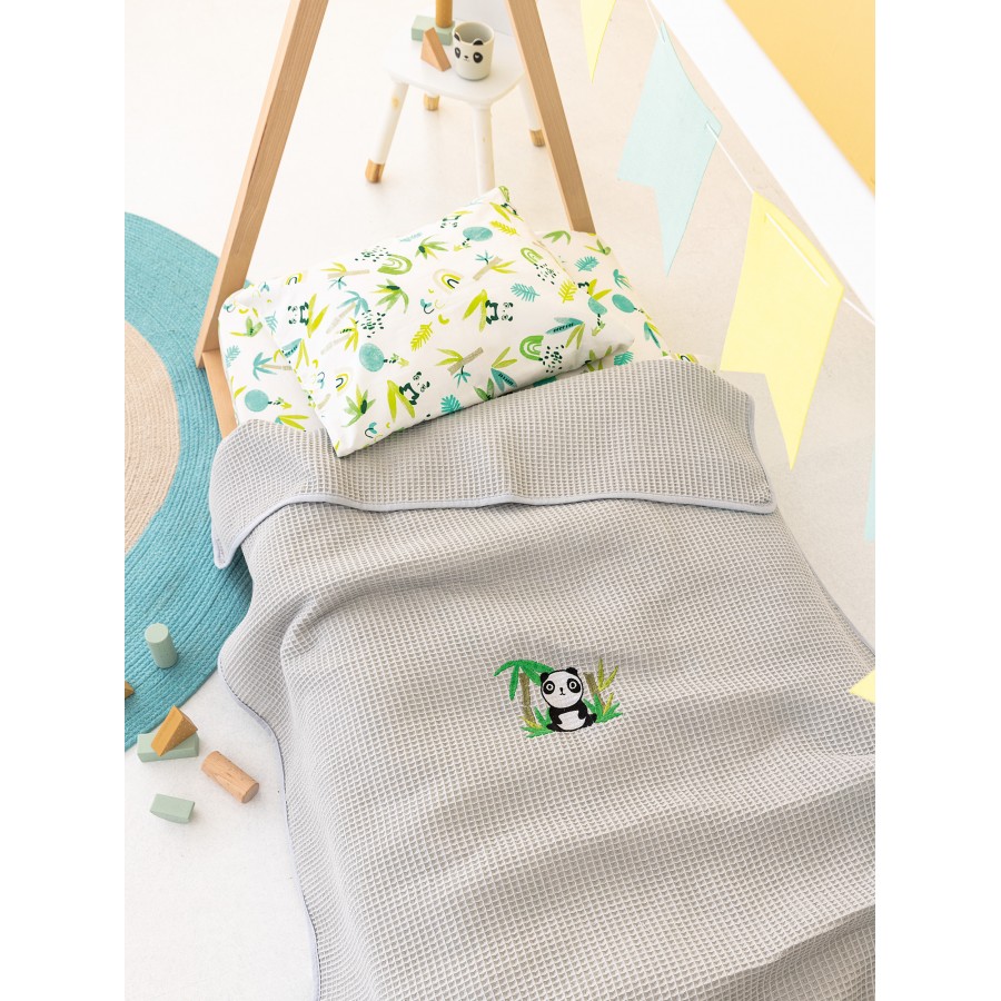 Κουβέρτα Πικέ Κούνιας Baby Blankets 100X150 CANDY FOG