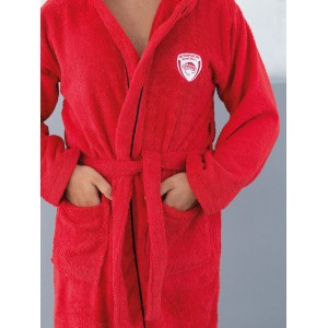 Μπουρνούζι Με Κουκούλα X-Large Olympiacos BC-1925 Adults Palamaiki