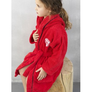 Μπουρνούζι Με Κουκούλα 6-8 Olympiacos BC-1925 Young Palamaiki