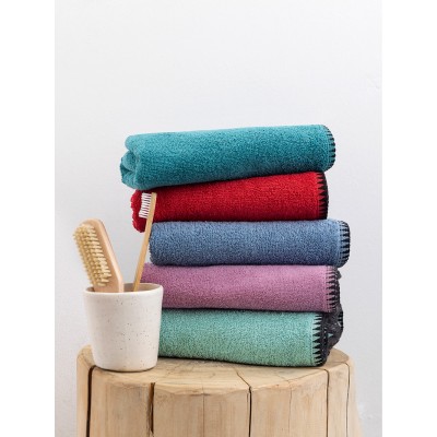 Πετσέτα Χεριών Towels Collection 30x50 BROOKLYN PETROL