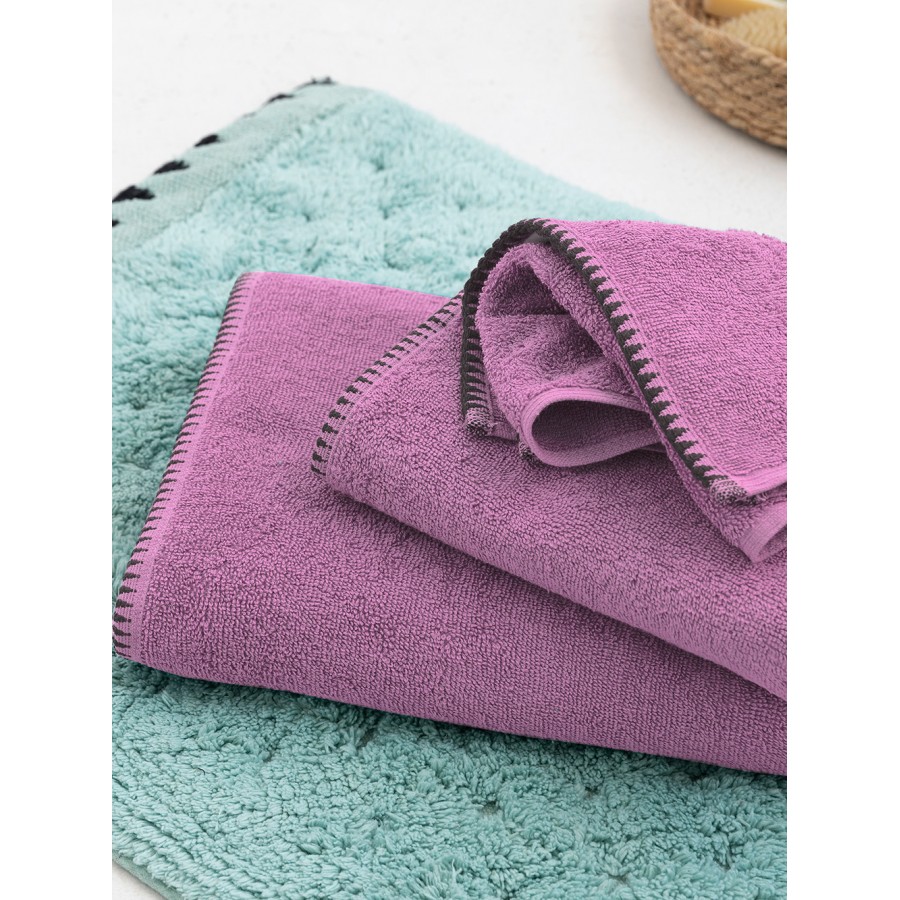 Πετσέτα Χεριών Towels Collection 30x50 BROOKLYN VIOLET