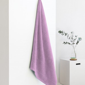 Πετσέτα Λουτρού Towels Collection 100x150 ROKE VIOLET