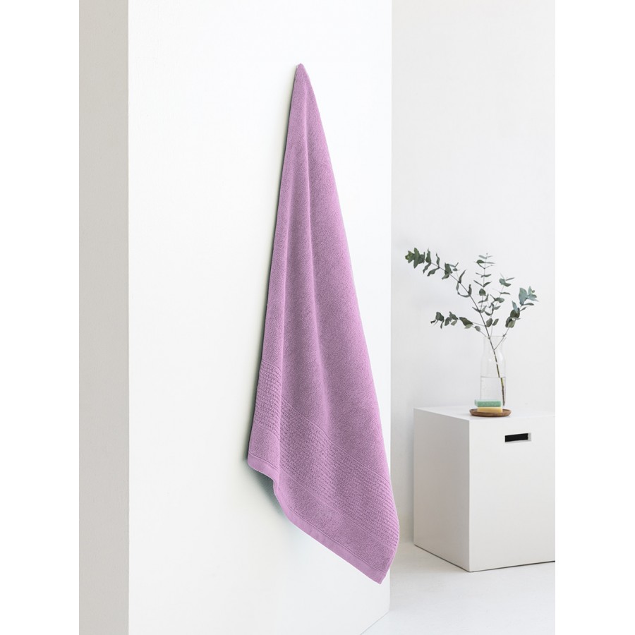 Πετσέτα Λουτρού Towels Collection 70x140 ROKE VIOLET