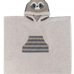 Poncho Kids Bath RACOON