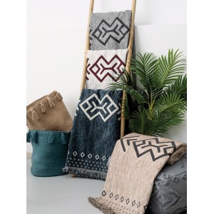 Ριχτάρι Τριθέσιου Καναπέ Biston Ivory 180X300  Palamaiki